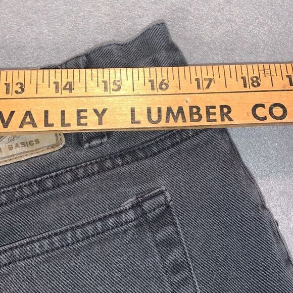 Vintage 90’s Faded Black Bugle Boy 750 Baggy Relaxed Jeans Men’s 36X32 - Picture 8 of 13